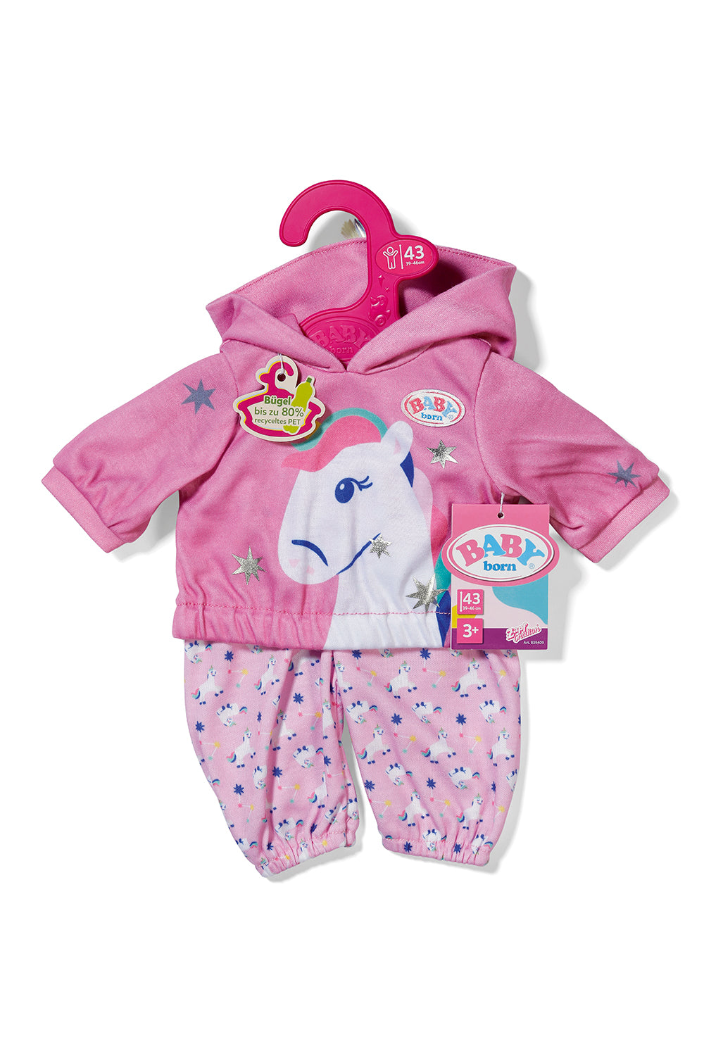 BABY BORN - VÊTEMENT TENUE DE LICORNE POUR POUPÉE 43CM (17")
