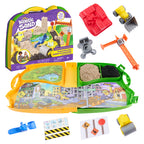 KINETIC SAND - COFFRET MALLETTE DE CONSTRUCTION