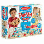 MELISSA AND DOUG - ENSEMBLE DE JEU VÉTÉRINAIRE 24 PIÈCES