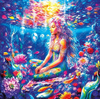 MAGNOLIA JIGSAW PUZZLE 1023 PIECES - PEACE UNDERWATER - ARTIST ELIF HURDOGAN #8607