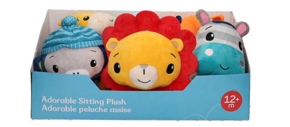 FISHER-PRICE - DES ANIMAUX PELUCHES ASST