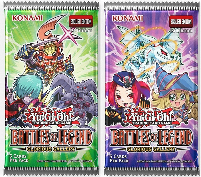 CARTES YU-GI-OH! - YGO BATTLES OF LEGEND GLORIOUS GALLERY BOOSTER