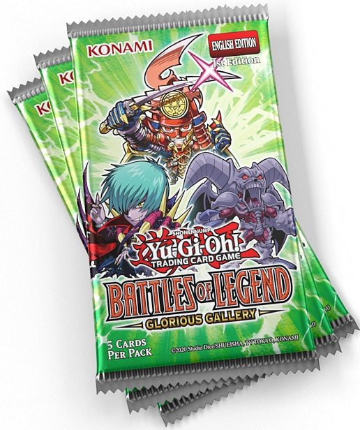 CARTES YU-GI-OH! - YGO BATTLES OF LEGEND GLORIOUS GALLERY BOOSTER