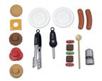 SMOBY - BARBECUE PLANCHA AVEC 16 ACCESSOIRES