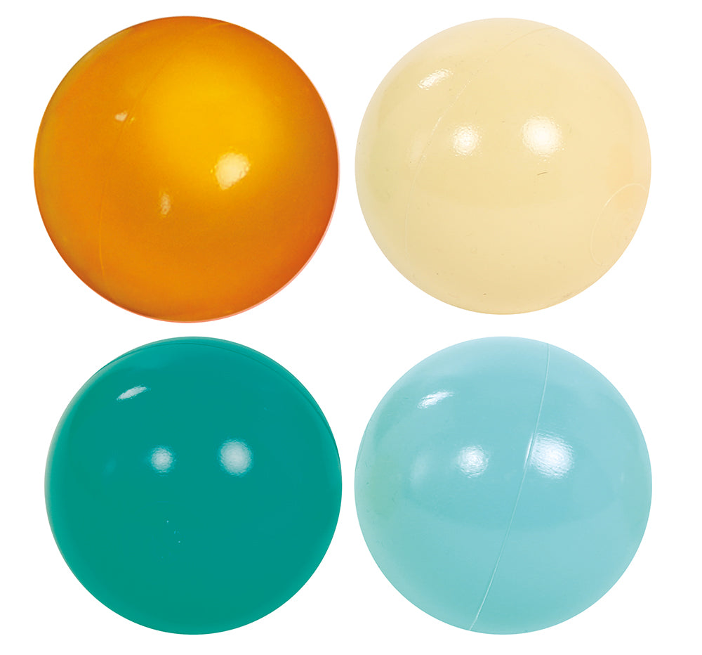 LUDI - BALLES BLEUES DE JEU 60 PIÈCES