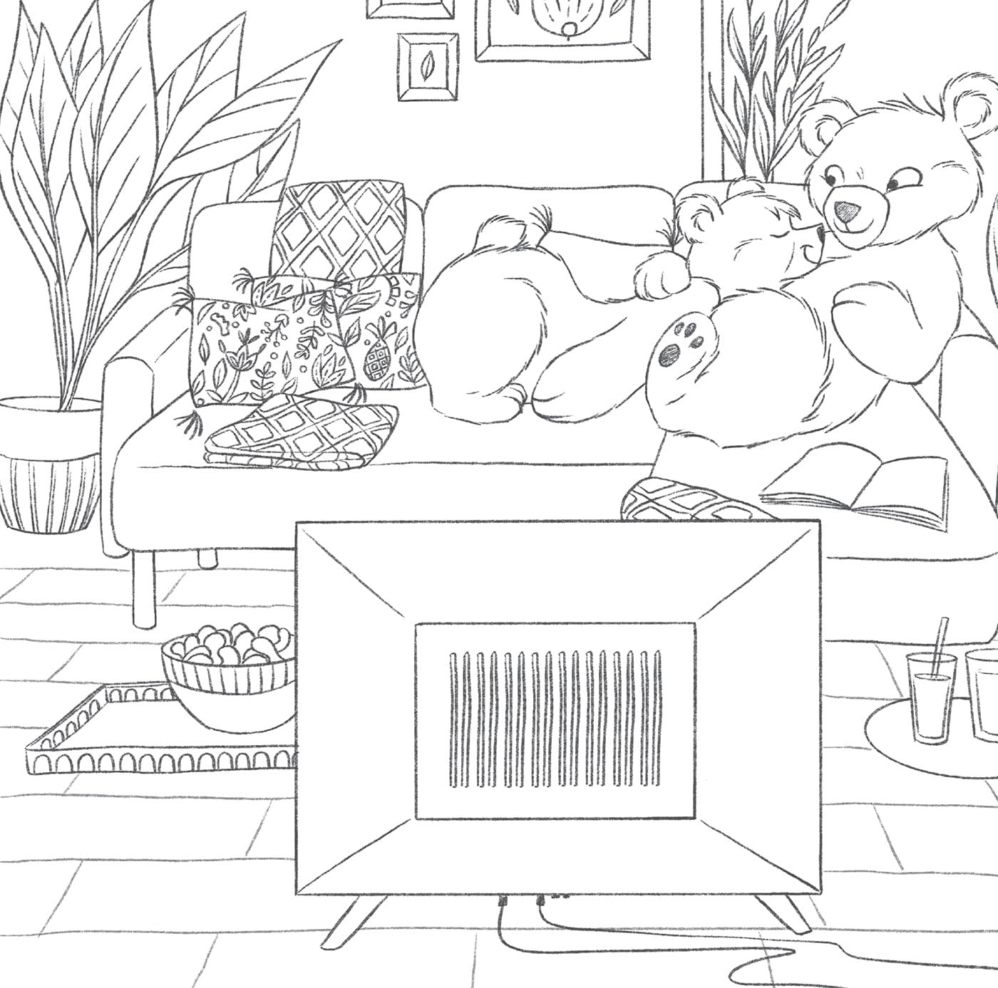 COLORIAGES ZEN ET MIGNONS (COSY COLO) - MOMENTS TOUT DOUX - DIANE DUFOUR (LIVRE DE COLORIAGE)