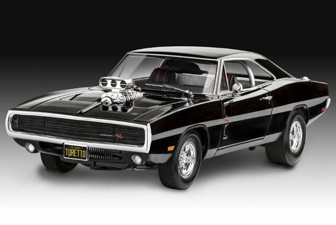 MODÈLE À COLLER - FAST & FURIOUS - DOMINIC'S 1970 DODGE CHARGER 1/25 NIVEAU #5
