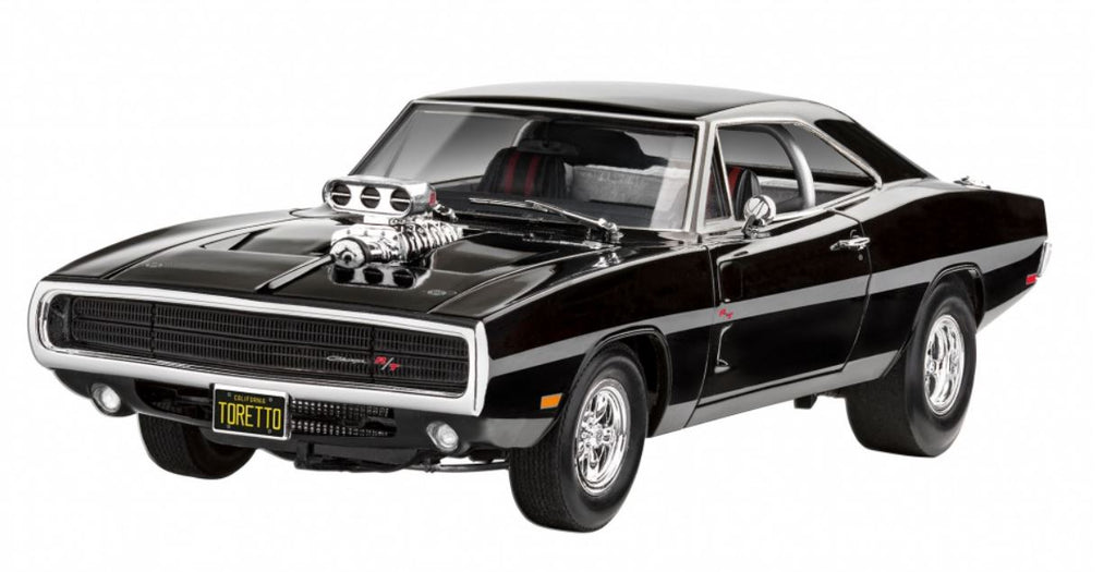 MODÈLE À COLLER - VOITURE DODGE CHARGER R/T 1970 DOMINIC FAST AND FURIOUS NIVEAU 5
