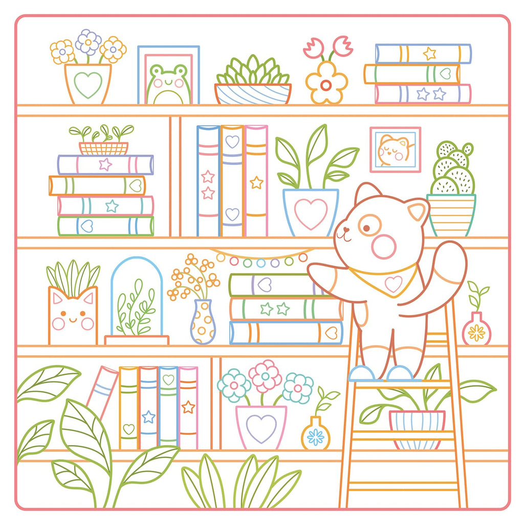 COLORIAGES ZEN ET MIGNONS (COSY COLO) - JARDINS SECRETS - MARION BLANC (LIVRE DE COLORIAGE)