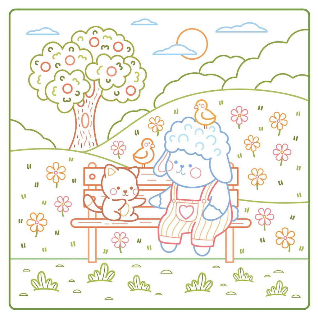 COLORIAGES ZEN ET MIGNONS (COSY COLO) - JARDINS SECRETS - MARION BLANC (LIVRE DE COLORIAGE)