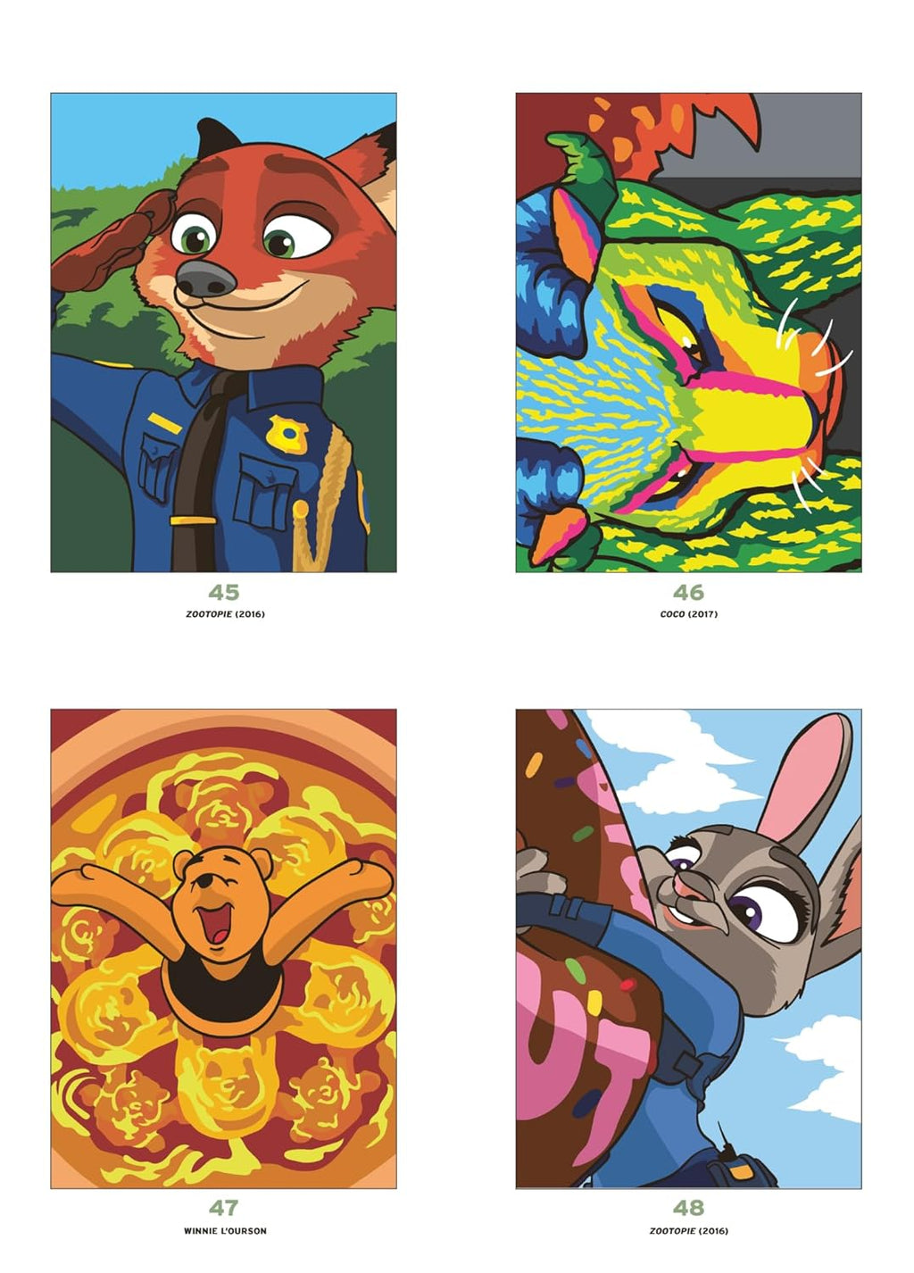 COLORIAGES MYSTÈRES DISNEY - BEST OF BESTIAIRE (LES PLUS BELLES BÊTES) (LIVRE DE COLORIAGE PAR NUMÉROS)
