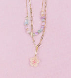 CHIC BOUTIQUE GARDEN GEMSTONE NECKLACE