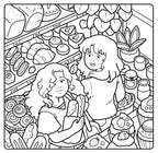 COLORIAGES ZEN ET MIGNONS (COSY COLO) - MES MEILLEURES AMIES - HARRY ALEXANDER (LIVRE DE COLORIAGE)