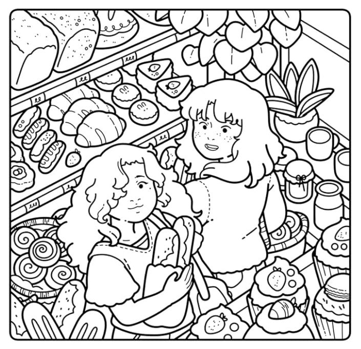 COLORIAGES ZEN ET MIGNONS (COSY COLO) - MES MEILLEURES AMIES - HARRY ALEXANDER (LIVRE DE COLORIAGE)