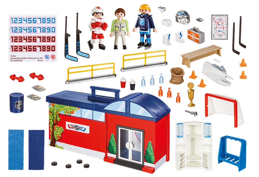 PLAYMOBIL NHL - HOCKEY ARENA CARRY CASE #9293