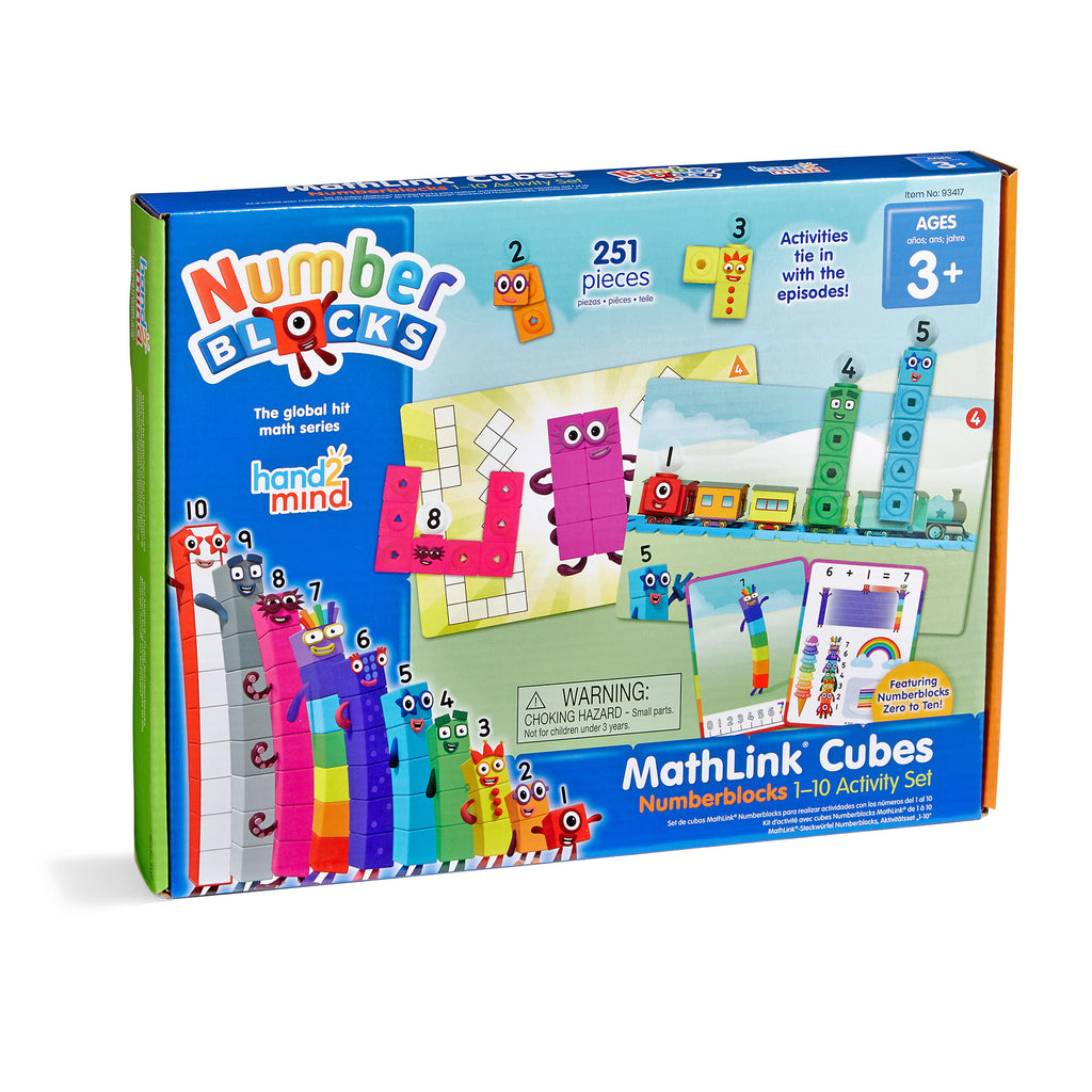 D'ACTIVITÉS MATHÉMATIQUES NUMBERBLOCKS MATHLINK CUBES 1-10 - Version multilingue