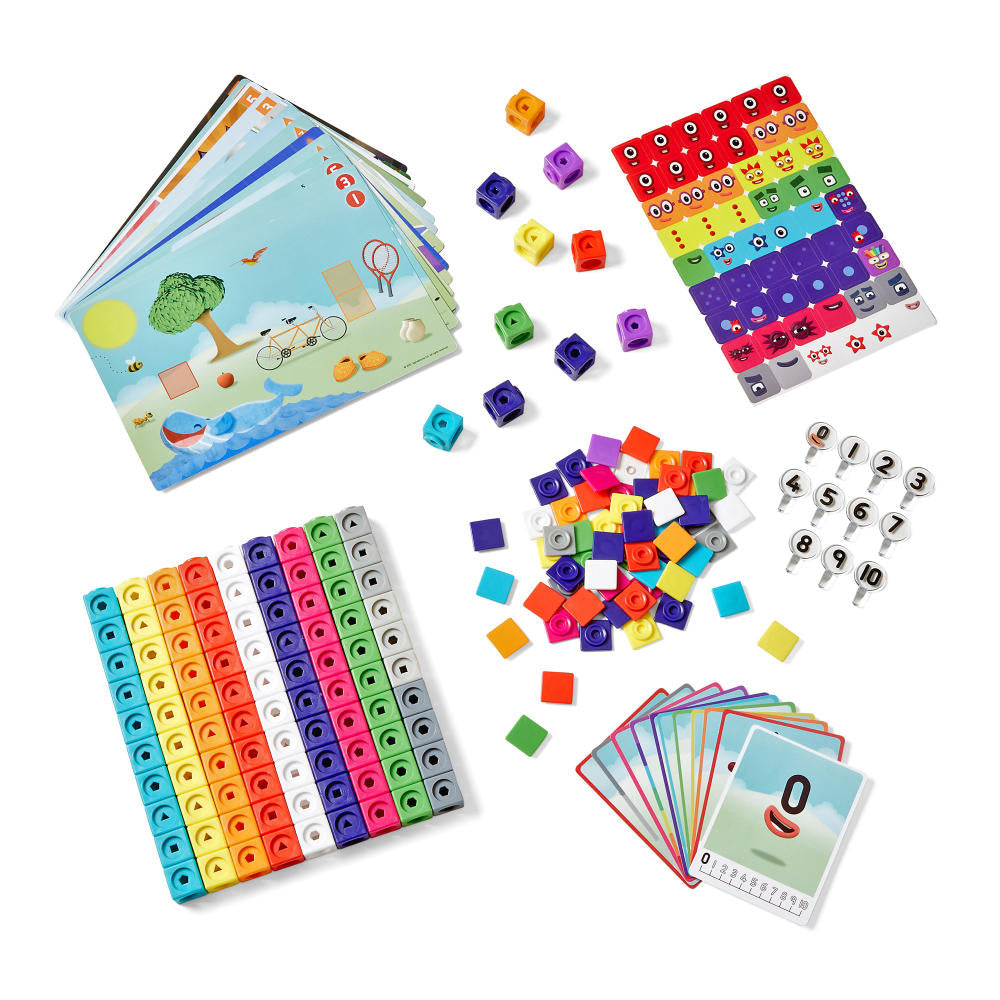 D'ACTIVITÉS MATHÉMATIQUES NUMBERBLOCKS MATHLINK CUBES 1-10 - Version multilingue