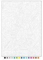 COLORIAGES MYSTÈRES DISNEY - SPÉCIAL FILM - LA BELLE ET LA BÊTE (LIVRE DE COLORIAGE PAR NUMÉROS)