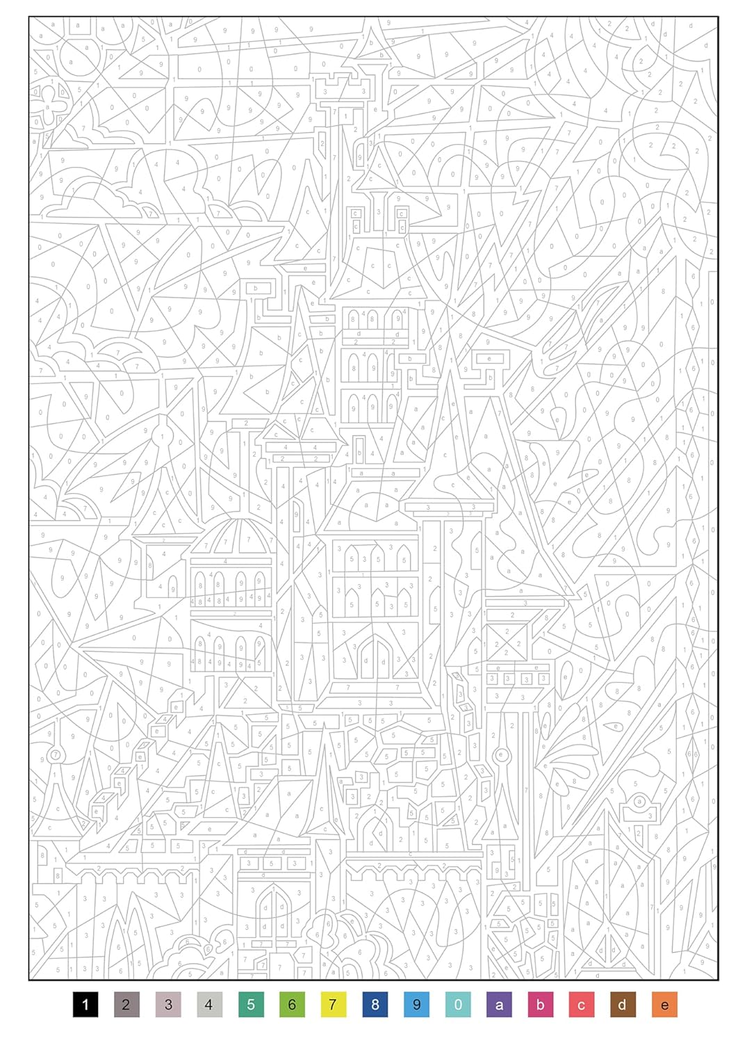 COLORIAGES MYSTÈRES DISNEY - SPÉCIAL FILM - LA BELLE ET LA BÊTE (LIVRE DE COLORIAGE PAR NUMÉROS)