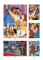 COLORIAGES MYSTÈRES DISNEY - SPÉCIAL FILM - LA BELLE ET LA BÊTE (LIVRE DE COLORIAGE PAR NUMÉROS)