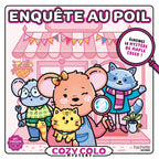 COLORIAGES MYSTERY ET MIGNONS (COSY COLO) - ENQUÊTE AU POIL - LUCY QUINN (LIVRE DE COLORIAGE)