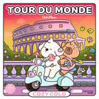 COLORIAGES MIGNONS HAUT EN COULEUR! (COSY COLO) - TOUR DU MONDE - DIDI PLUMS (LIVRE DE COLORIAGE)
