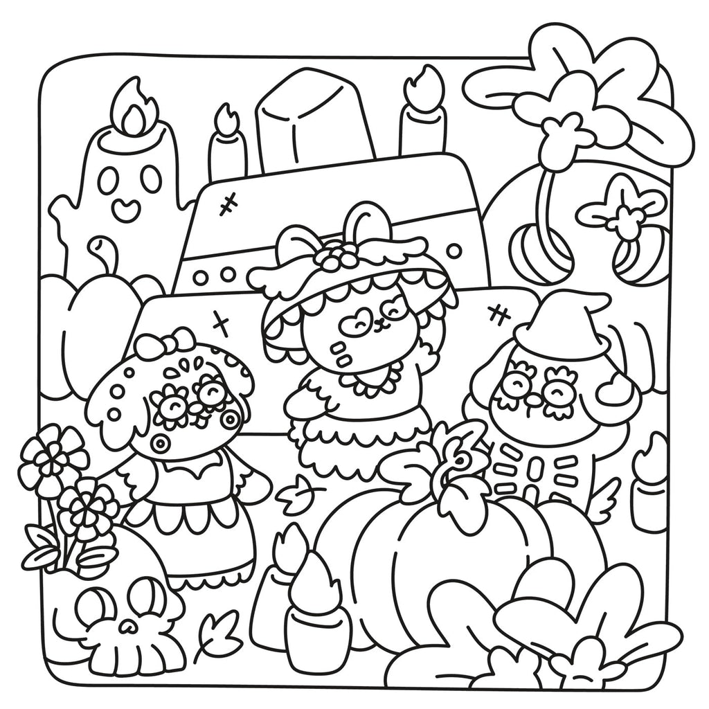 COLORIAGES MIGNONS HAUT EN COULEUR! (COSY COLO) - TOUR DU MONDE - DIDI PLUMS (LIVRE DE COLORIAGE)