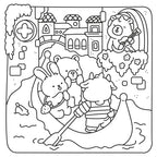 COLORIAGES MIGNONS HAUT EN COULEUR! (COSY COLO) - TOUR DU MONDE - DIDI PLUMS (LIVRE DE COLORIAGE)