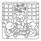 COLORIAGES MIGNONS HAUT EN COULEUR! (COSY COLO) - TOUR DU MONDE - DIDI PLUMS (LIVRE DE COLORIAGE)