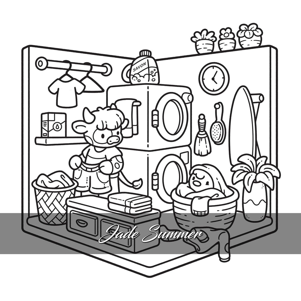 COLORIAGES MIGNONS QUI FONT CRAQUERS ! (COSY COLO) - PETITS BONHEURS COSY - JADE SUMMER (LIVRE DE COLORIAGE)
