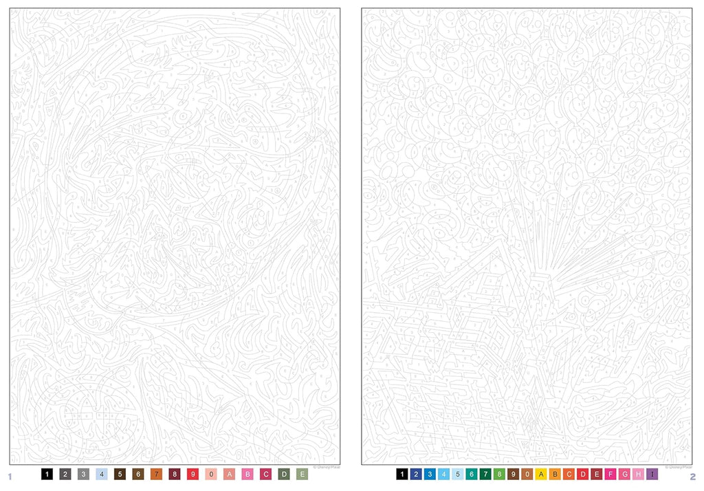 COLORIAGES MYSTÈRES DISNEY - BEST OF PIXAR (LIVRE DE COLORIAGE PAR NUMÉROS)