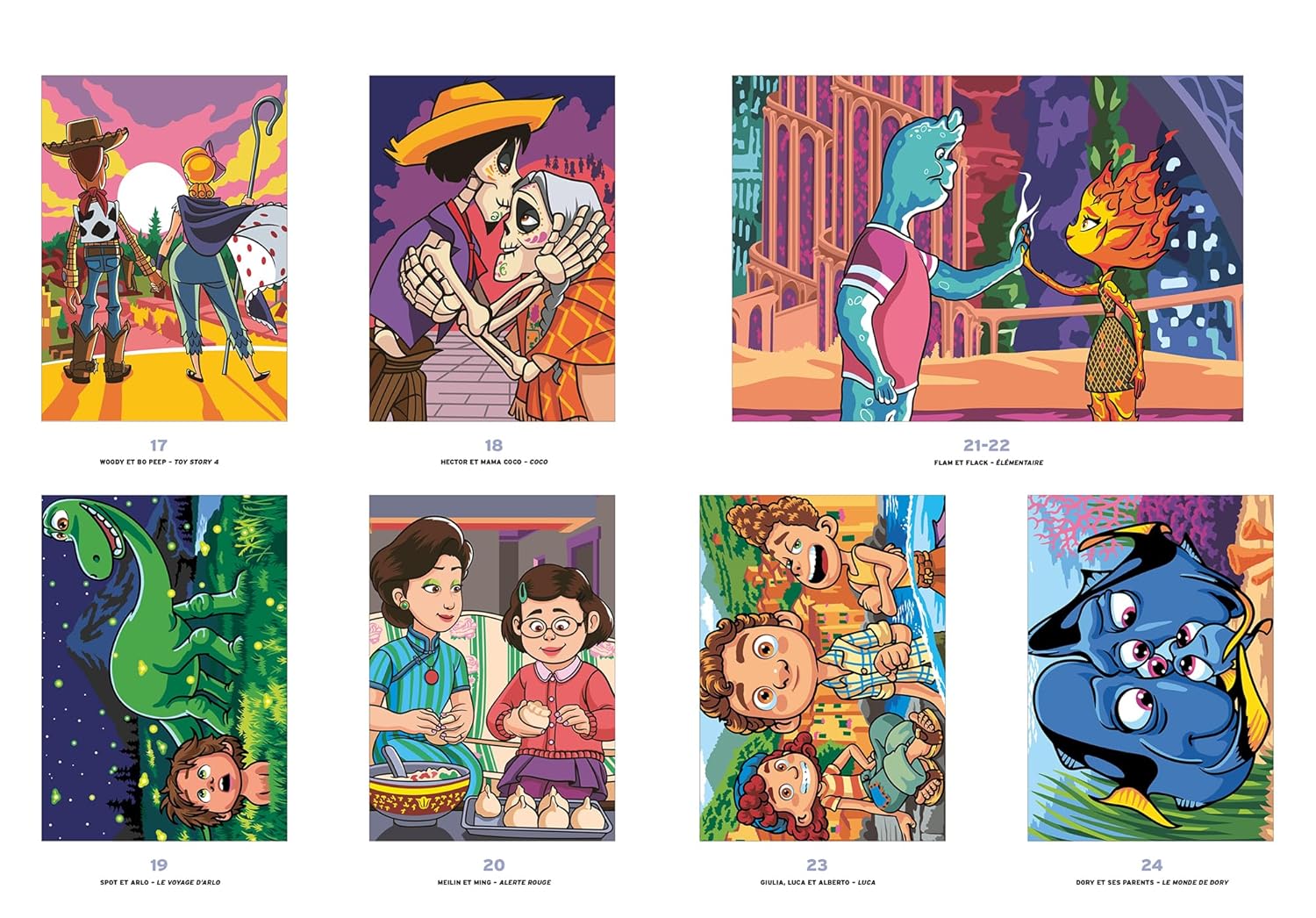 COLORIAGES MYSTÈRES DISNEY - BEST OF PIXAR (LIVRE DE COLORIAGE PAR NUMÉROS)