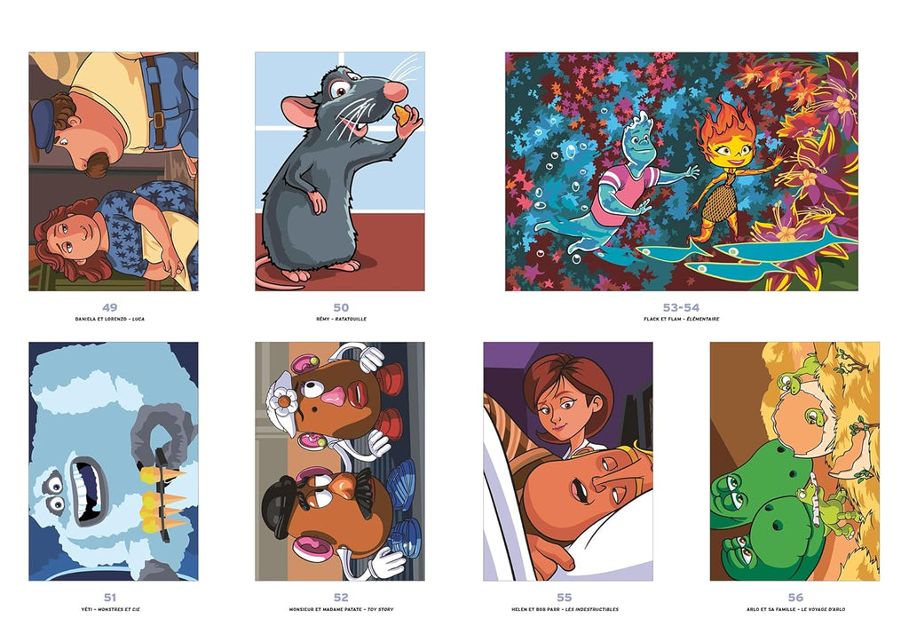 COLORIAGES MYSTÈRES DISNEY - BEST OF PIXAR (LIVRE DE COLORIAGE PAR NUMÉROS)