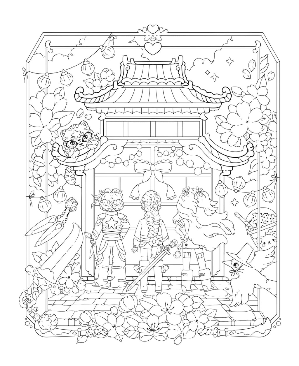 COLORIAGES KPOP DEMON HUNTERS - NON OFFICIEL (LES GUERRIÈRES DE LA K-POP) (LIVRE DE COLORIAGE)