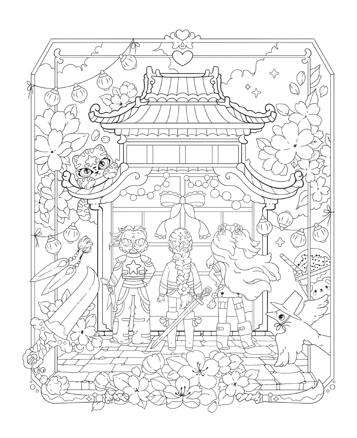 COLORIAGES KPOP DEMON HUNTERS - NON OFFICIEL (LES GUERRIÈRES DE LA K-POP) (LIVRE DE COLORIAGE)