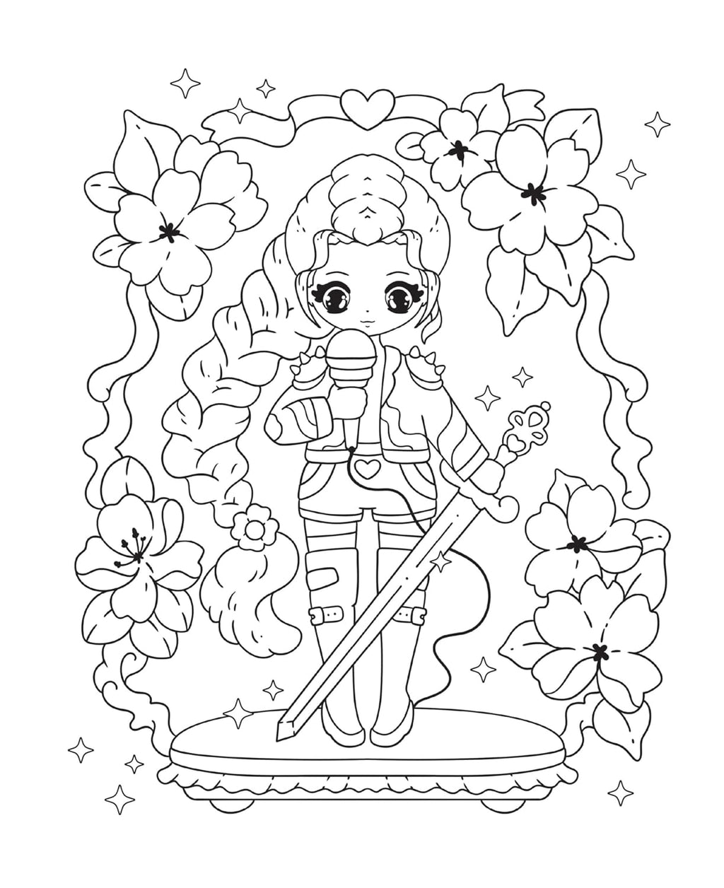 COLORIAGES KPOP DEMON HUNTERS - NON OFFICIEL (LES GUERRIÈRES DE LA K-POP) (LIVRE DE COLORIAGE)