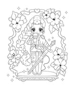 COLORIAGES KPOP DEMON HUNTERS - NON OFFICIEL (LES GUERRIÈRES DE LA K-POP) (LIVRE DE COLORIAGE)