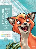 DISNEY MYSTERY COLORING - GREAT CLASSICS VOLUME 5 (COLOR BY NUMBER BOOK)