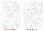 DISNEY MYSTERY COLORING BOOKS - OPTICAL ILLUSION BABIES (COLOR BY NUMBER BOOK)