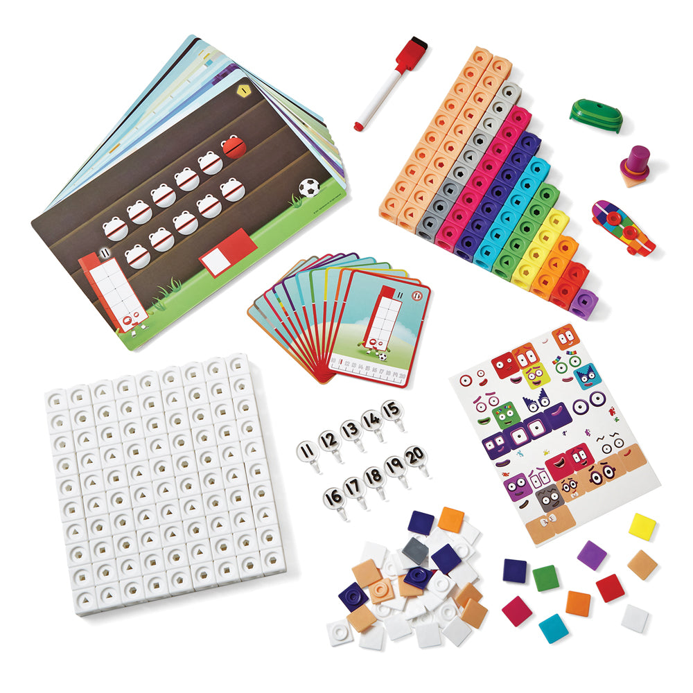 ENSEMBLE D'ACTIVITÉS MATHÉMATIQUES NUMBERBLOCKS MATHLINK CUBES 11-20