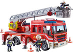 PLAYMOBIL FIRE ENGINE WITH ROTATING LADDER #9463