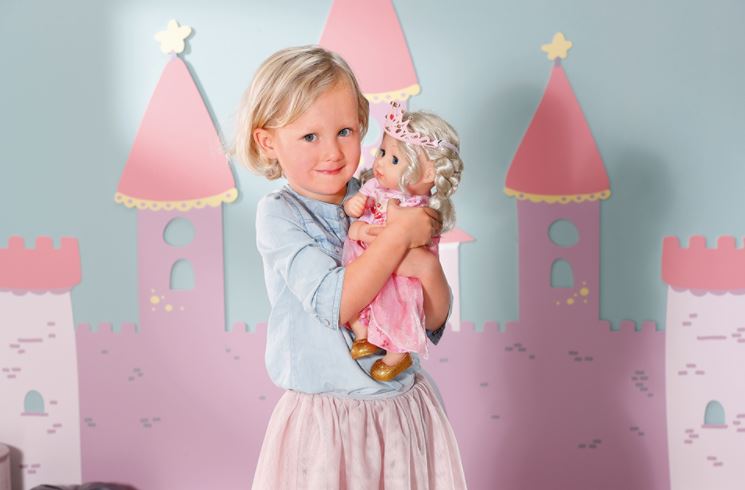 BABY ANNABELL LITTLE - "SWEET PRINCESS" DOLL 36 CM