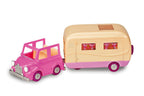 LI'L WOODZEEZ - ENSEMBLE DE CAMPING "HAPPY CAMPER" ROSE