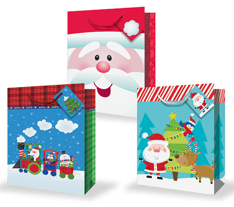 JUMBO GIFT BAG - CHRISTMAS ASST
