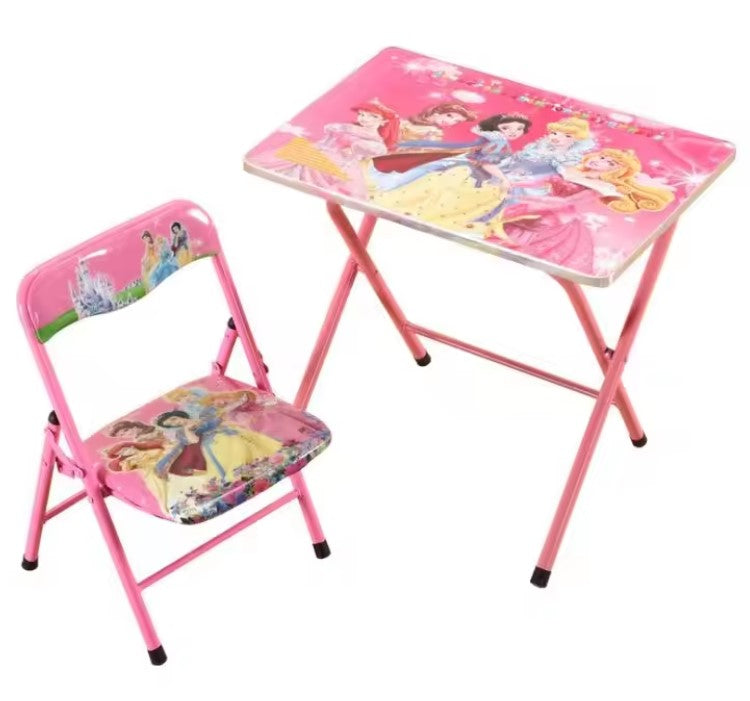 TABLE WITH 1 CHAIR - DISNEY PRINCESSES