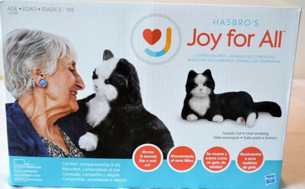 INTERACTIVE PET CAT - BLACK AND WHITE
