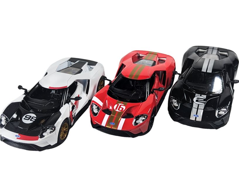 FORD GT 2017 5" FRICTION CAR ASST (WAS #70818TYC)