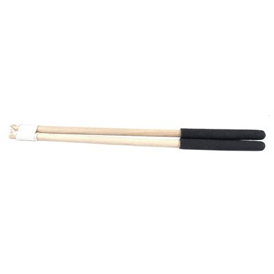 BAGUETTES DE DIABOLO EN BOIS OU EN PLASTIQUE NOIRE ASST
