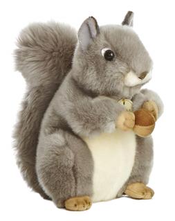 AURORA MIYONI PLUSH - GREY SQUIRREL 10"