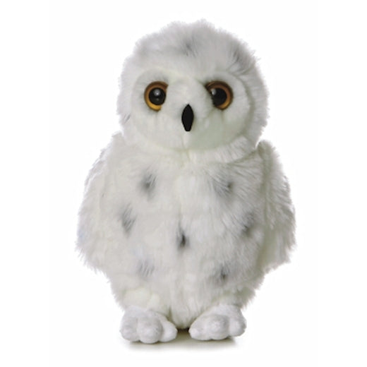 AURORA PLUSH - SNOWY OWL 12"
